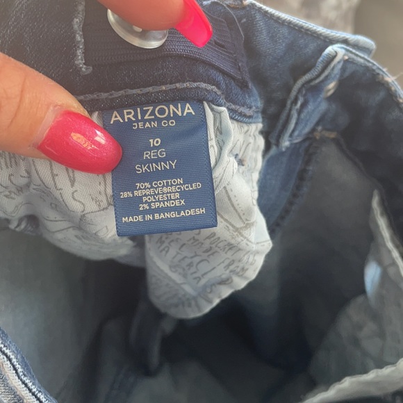 Girls Arizona Jeggings Size 10 - Picture 5 of 7